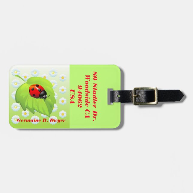 JYB LUGGAGE TAG (Front Horizontal)