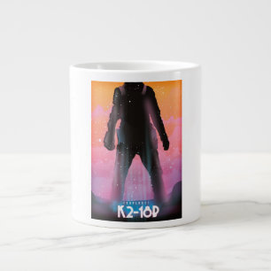 K2-18b exoplanet space art large coffee mug