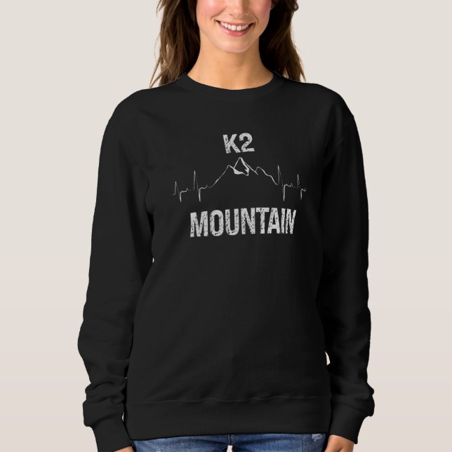 K2 Mountain Climber Heartbeat Sweatshirt (Front)