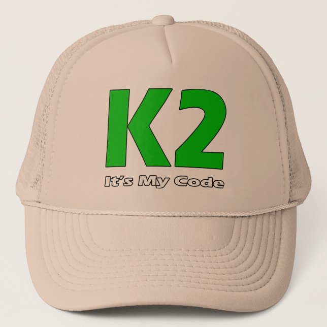 K2 TRUCKER HAT (Front)