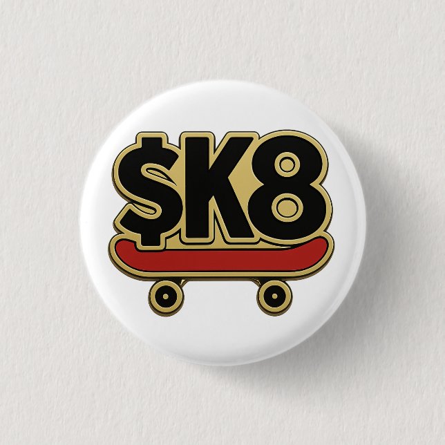 $K8 3 CM ROUND BADGE (Front)