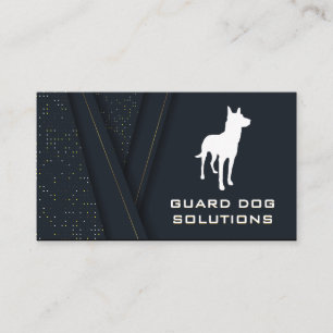 K9   Animal Training   Wave Abstract Background Bu Business Card