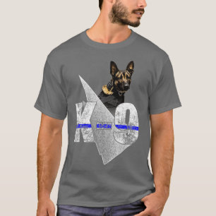 K9 Belgian Malinois Dog Awesome Police Sheriff T-Shirt