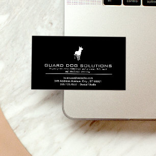 K9   Bite Mark Business Card