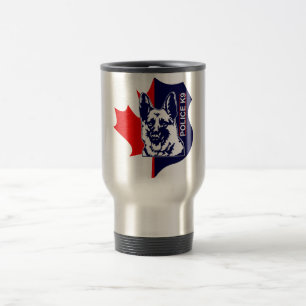 K9 Canada Police Travel Mug
