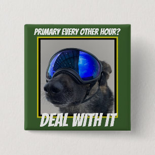 K9 Checkpoint Button pin
