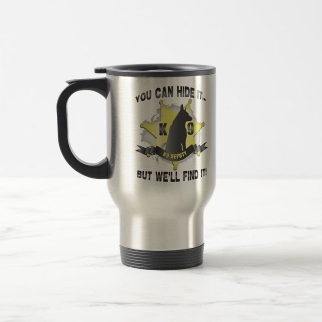 K9 Deputy Travel Mug (Left)
