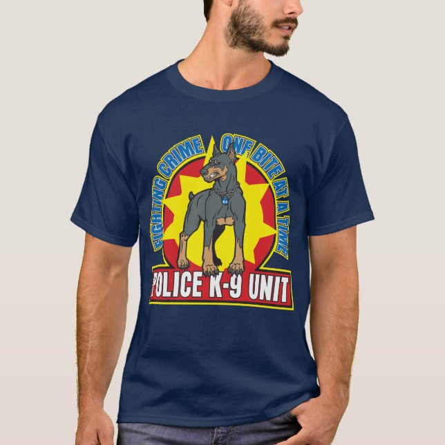 K9 Doberman Bite T-Shirt (Front)