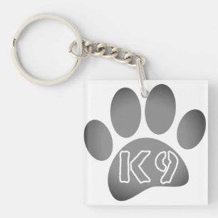 K9 Dog Lovers Key Ring