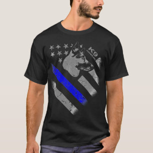 k9 handler police dog T-Shirt