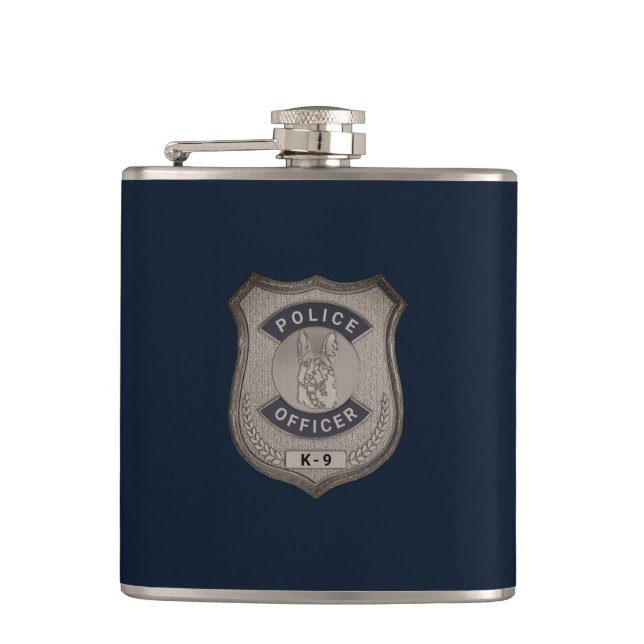 K9 Officer Flask (Front)