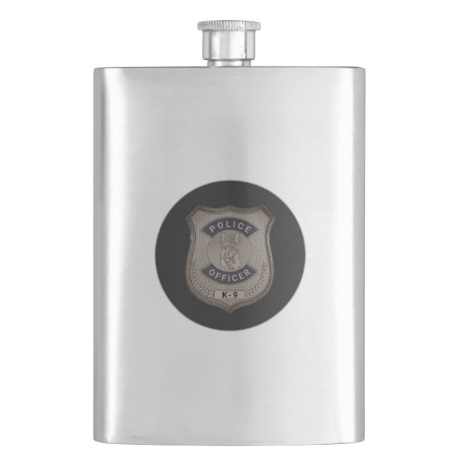 K9 Officer Flask (Front)