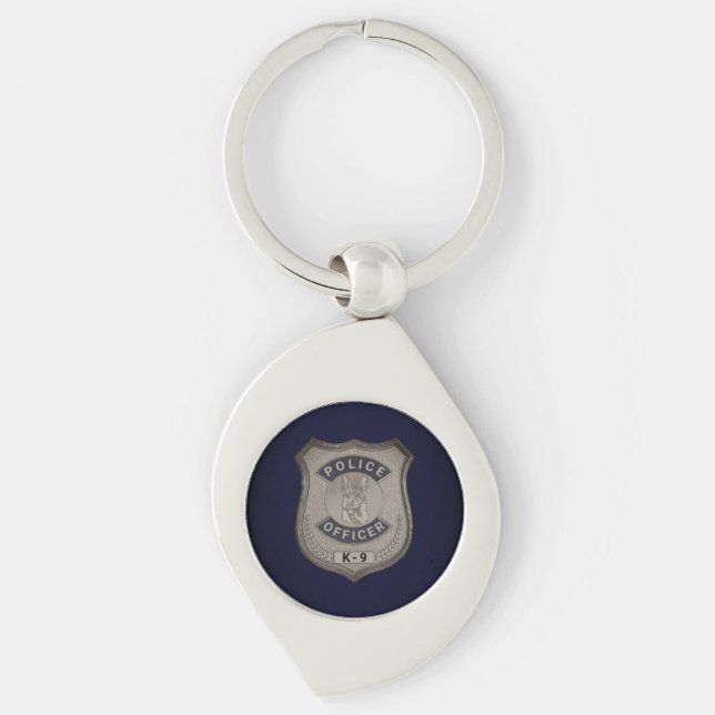 K9 Officer Keychain (Front)
