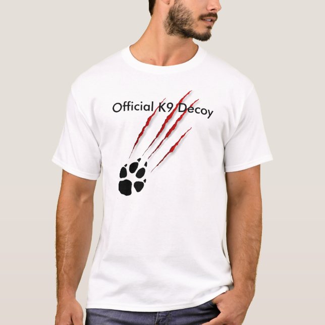 K9 Paw Scratch Decoy Shirt (Front)