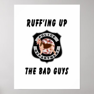 K9 Police Dog Poster