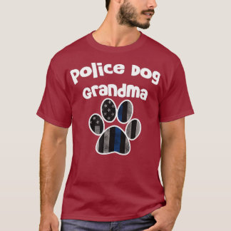 K9 Police Grandma Police Dog Grandmother Sheriff T-Shirt