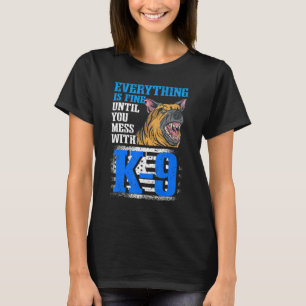 K9 Police Officer & Police Dog T-Shirt