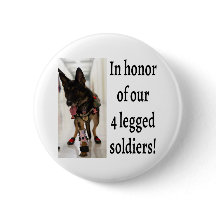 K9 Soldiers Button