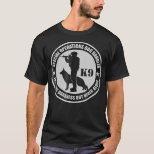 K9   Special Operations Dog Handler T-Shirt