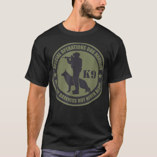 K9 Special Operations Dog Handler T-Shirt