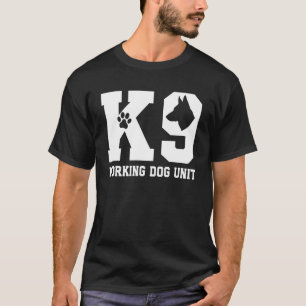 K9 Support Working Dog Unit German Shepherd T-Shirt