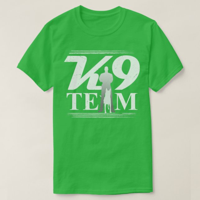 K9 Team K9 Unit Malinois 2 T-Shirt (Design Front)