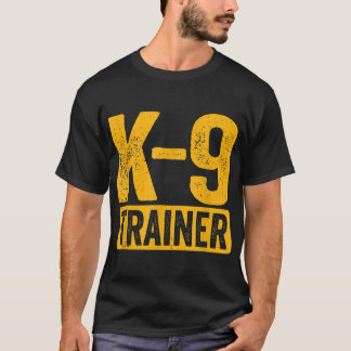 K9 Trainer Police Dog Handler Training_1 T-Shirt