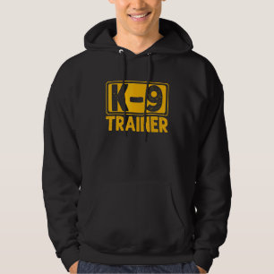K9 Trainer Police Dog Training Hoodie
