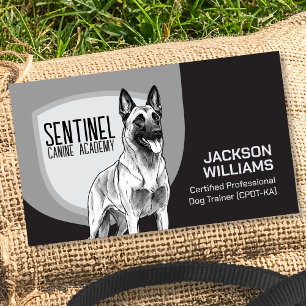 K9 Training - Dog Trainer - Canine Behaviourist Business Card