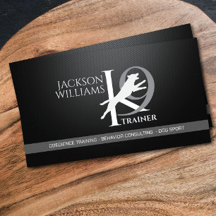K9 Training - Dog Trainer - Canine Behaviourist Business Card