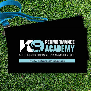 K9 Training - Dog Trainer - Canine Behaviourist Business Card