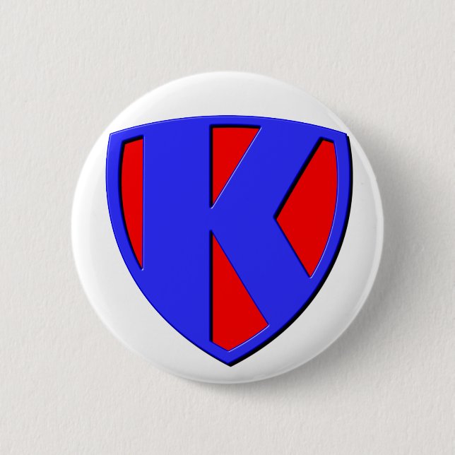 K 6 CM ROUND BADGE (Front)