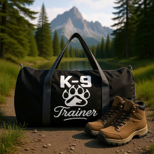 K-9 Dog Puppy Trainer  Duffle Bag