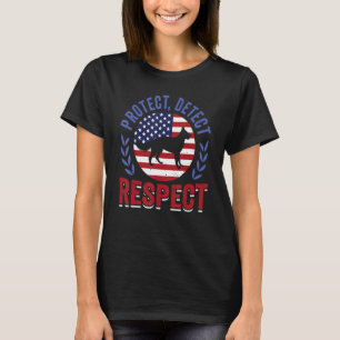 K 9 German Shepherd Police Dog Law Enforcement K 9 T-Shirt