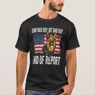 K 9 German Shepherd Police Dog Law Enforcement K 9 T-Shirt