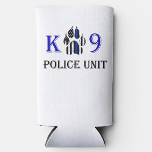 K-9 Police Unit Seltzer Can Cooler