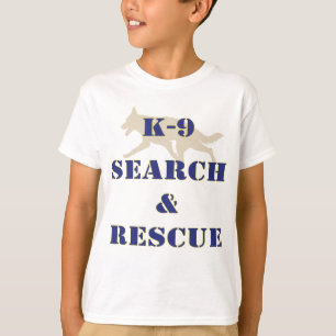 K-9 Search and Rescue GSD T-Shirt
