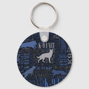 K-9 Unit -Police Dog Unit Key Ring