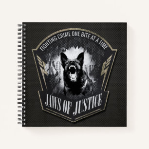 K-9 Unit  -Police  Unit- German Shepherd Notebook