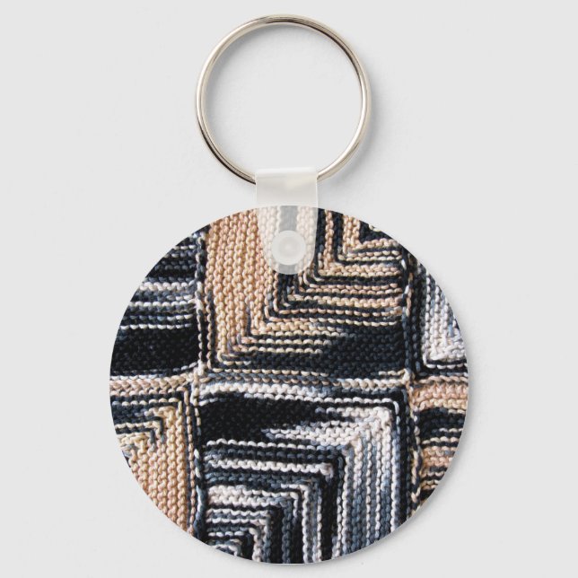 k Artisanware Knit Key Ring (Front)