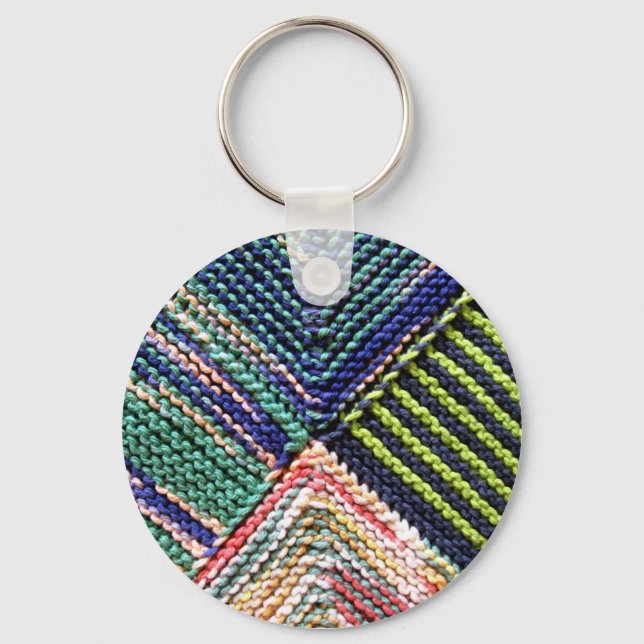 k Artisanware Knit Key Ring (Front)