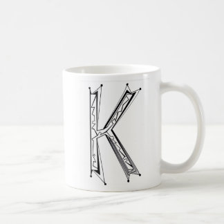 "K" COFFEE MUG