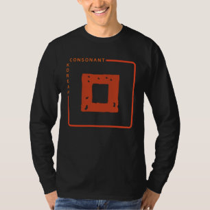 K culture Korean alphabet Hangul Consonant 29 T-Shirt