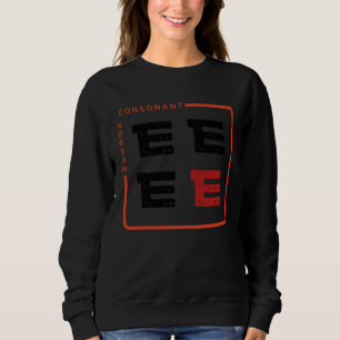 K culture Korean alphabet Hangul Consonant 38 Sweatshirt