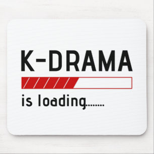 K-drama is loading... - Mouse Pad