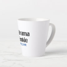 K Drama Junkie Latte Mug