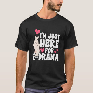 K Drama K Pop Hand Symbol Heart K pop Merchandise T-Shirt