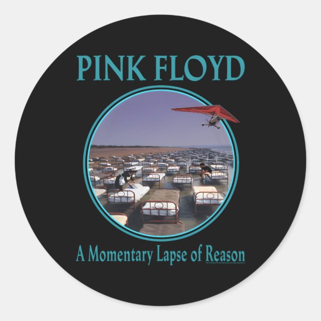 K Floyd A Motary Lapse Of Reason 2021 Album Classic Round Sticker (Front)