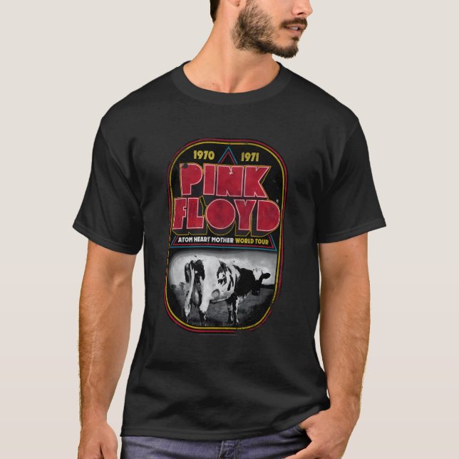 K Floyd Atom He Mother Distressed World Tour T-Shirt (Front)