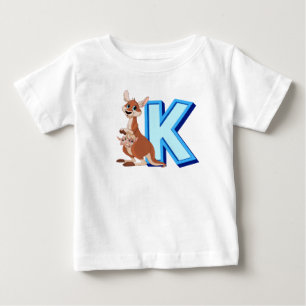 K for Kangaroo Baby T-Shirt